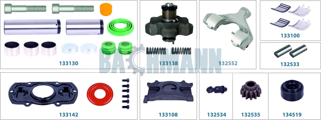 Caliper Complete Repair Kit (Left)