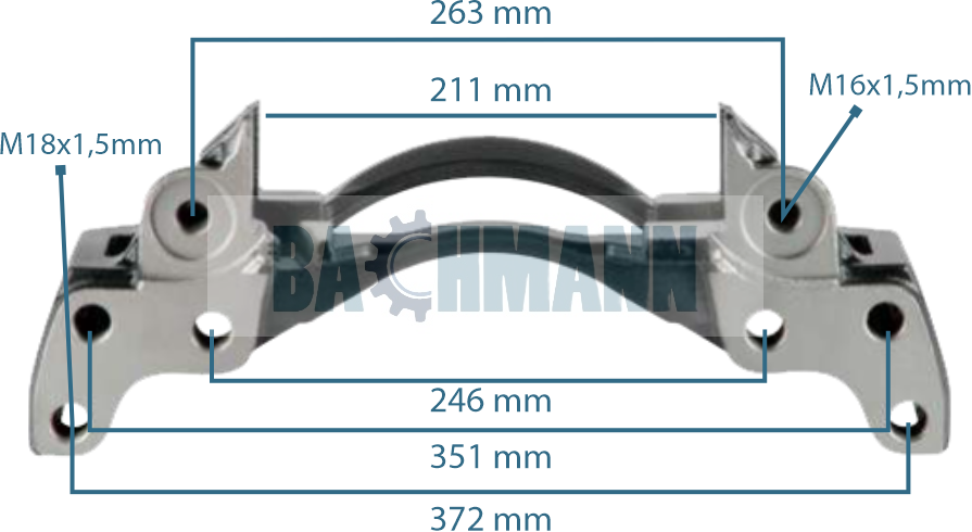 Caliper Carrier PAN19 Left