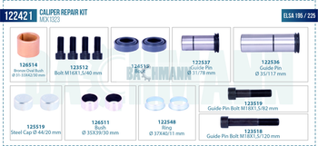 [122421] Caliper Repair Kit